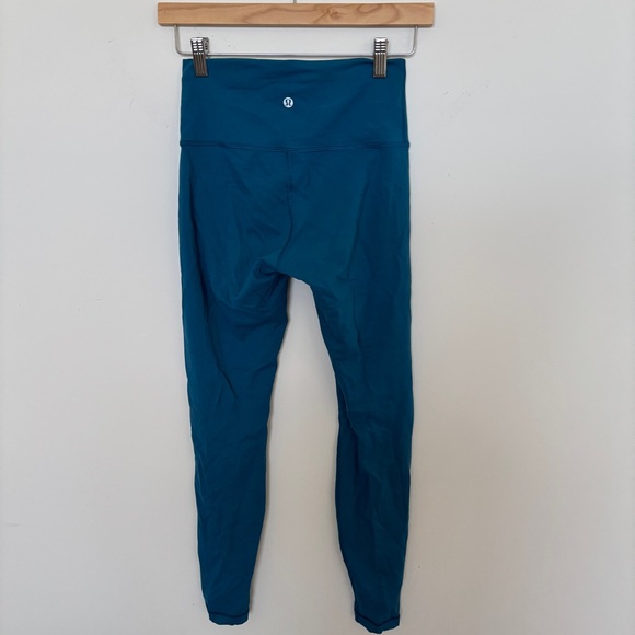 Lululemon Align Legging Petrol Blue 25’ Size 6 - Picture 2 of 7